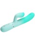 PRETTY LOVE GIGI VIBRADOR RABBIT MULTIFUNCION VERDE AGUA