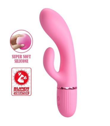 PRETTY LOVE MARSKI VIBRADOR RABBIT PUNTO G ROSA