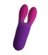 ROCKS OFF GLO GIRL BUNNY VIBRADOR FLEXIBLE MORADO