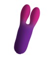 ROCKS- OFF - GLO-GIRL BUNNY VIBRADOR FLEXIBLE MORADO