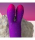 ROCKS OFF GLO GIRL BUNNY VIBRADOR FLEXIBLE MORADO