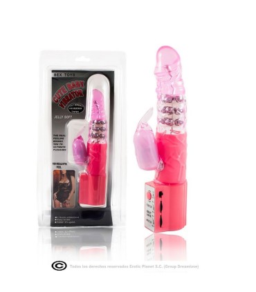 BAILE ROTADOR RABBIT ROSA SUPERESTIMULADOR