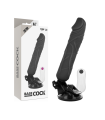 BASECOCK - VIBRADOR REALÍSTICO CONTROL REMOTO NATURAL 20 CM -O- 4 CM