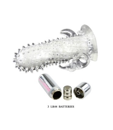 BAILE BRAVE MAN EXTENSION PENE VIBRADOR RABBIT