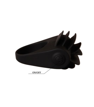 PRETTY LOVE CHESTER ANILLO VIBRADOR NEGRO