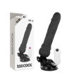 BASECOCK - VIBRADOR REALÍSTICO CONTROL REMOTO NATURAL 19.5 CM -O- 4 CM