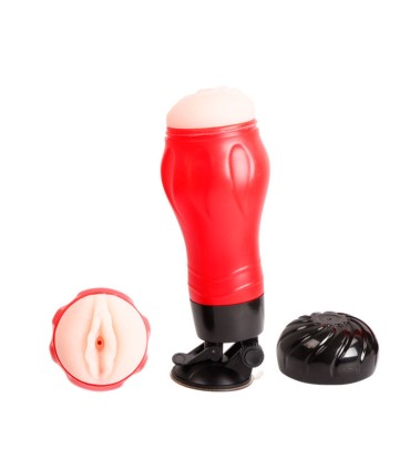 CRAZY BULL FLORA VAGINA CON BASE MASTURBADOR VOZ