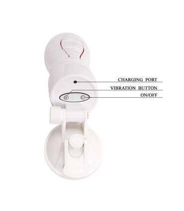 CRAZY BULL FLORA MASTURBADOR VAGINA RECARGABLE