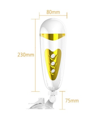 PRETTY LOVE MASTURBADOR MASCULINO CON VIBRACION Y SONIDO SALLY