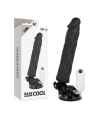 BASECOCK - VIBRADOR REALÍSTICO CONTROL REMOTO NATURAL 21 CM -O- 4 CM