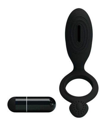 PRETTY LOVE ETHEL ANILLO VIBRADOR CON ESTIMULADOR