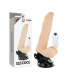 BASECOCK VIBRADOR REALISTICO ARTICULABLE CONTROL REMOTO NATURAL 21 CM O 5 CM