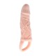 BAILE FUNDA EXTENSORA PENE CON VIBRACION Y STRAP PARA TESTICULOS 135 CM
