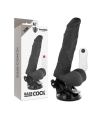 BASECOCK - VIBRADOR REALÍSTICO ARTICULABLE CONTROL REMOTO NATURAL 21 CM -O- 5 CM