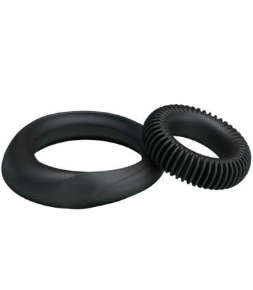 BAILE KIT 2 ANILLOS SILICONA RING MANHOOD