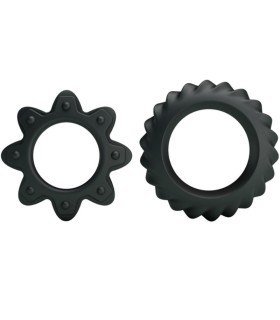 BAILE KIT 2 ANILLOS SILICONA RING FLOWERING