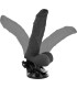 BASECOCK VIBRADOR REALISTICO ARTICULABLE CONTROL REMOTO NEGRO 21 CM O 5 CM