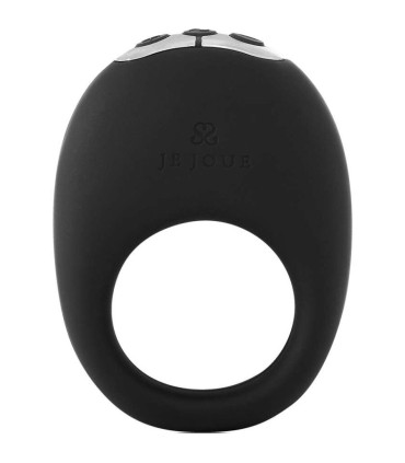 JE JOUE MIO ANILLO PARA EL PENE VIBRADOR FUERTE Y FLEXIBLE NEGRO