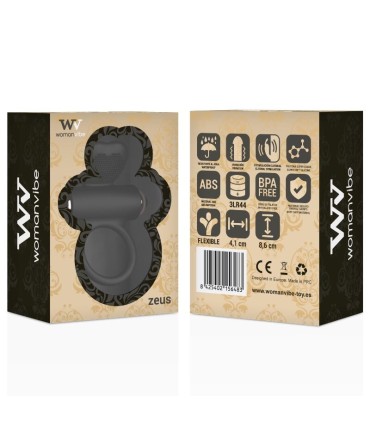 WOMANVIBE ZEUS ANILLO VIBRADOR SILICONA