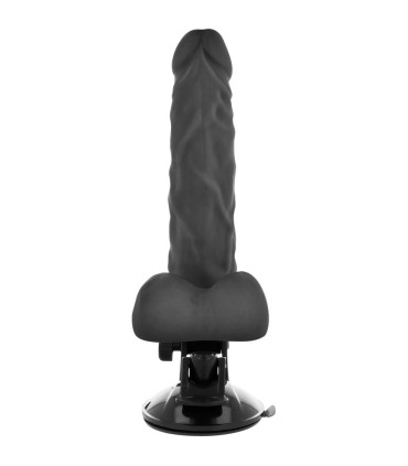 BASECOCK VIBRADOR REALISTICO ARTICULABLE CONTROL REMOTO NEGRO 21 CM O 5 CM