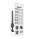BASECOCK VIBRADOR REALISTICO ARTICULABLE CONTROL REMOTO NEGRO 21 CM O 5 CM