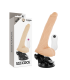 BASECOCK VIBRADOR REALISTICO ARTICULABLE CONTROL REMOTO NATURAL 185 CM O 4 CM