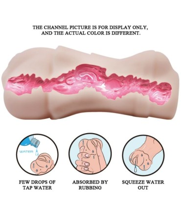 CRAZY BULL MASTURBADOR WATER SKIN VAGINA CON BALA VIBRADORA 2