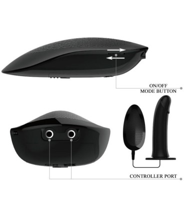 PRETTY LOVE VITO STRAP ON CON DILDO HUECO Y VIBRACION 173 CM