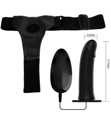 PRETTY LOVE VITO STRAP ON CON DILDO HUECO Y VIBRACION 173 CM