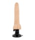 BASECOCK VIBRADOR REALISTICO ARTICULABLE CONTROL REMOTO NATURAL 185 CM O 4 CM
