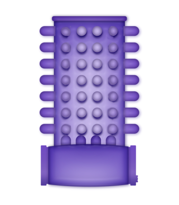 CASUAL LOVE RING FUNDA PENE VIBRADOR LILA