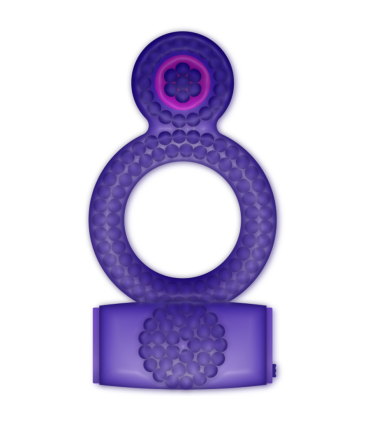 CASUAL LOVE RING DOUBLE PLEASURE ANILLO LILA