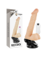 BASECOCK VIBRADOR REALISTICO ARTICULABLE CONTROL REMOTO NATURAL 20 CM O 45 CM