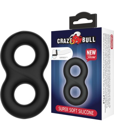 CRAZY BULL ANILLO DOBLE SILICONA INFINITY