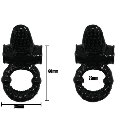 BAILE SWEET RING ANILLO VIBRADOR CON RABBIT TEXTURADO