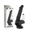 BASECOCK - VIBRADOR REALÍSTICO ARTICULABLE CONTROL REMOTO NATURAL 20 CM -O- 4.5 CM