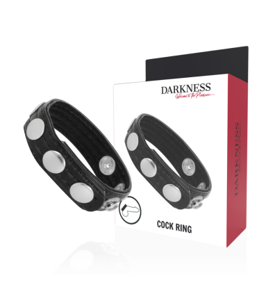 DARKNESS LEATHER ANILLO ERECCION