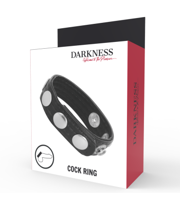 DARKNESS LEATHER ANILLO ERECCION