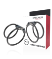 DARKNESS - ANILLA FLEXIBLE DOBLE PARA EL PENE