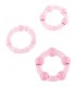 SEVEN CREATIONS JUEGO TRES ANILLOS PENE ROSA