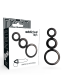 ADDICTED TOYS SET ANILLOS PENE Y TESTICULOS AHUMADO