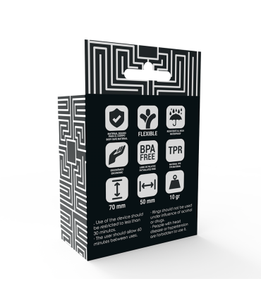 ADDICTED TOYS POTENZ SET ANILLOS PENE NEGRO