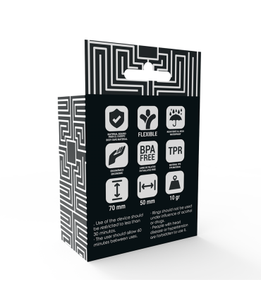 ADDICTED TOYS POTENZ SET ANILLOS PENE CLEAR