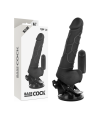 BASECOCK - VIBRADOR REALISTICO CONTROL REMOTO NATURAL 18.5 CM -O- 4CM