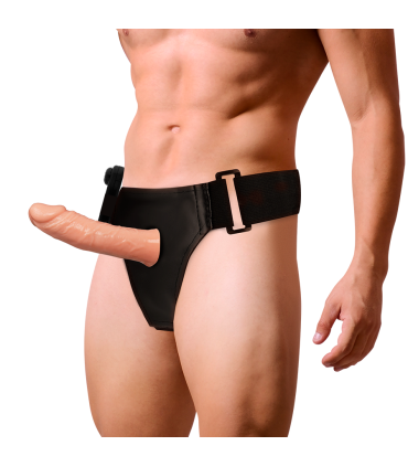 HARNESS ATTRACTION ARNES HUECO BENNY CON VIBRADOR 15 CM O 45 CM