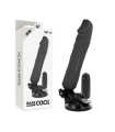 BASECOCK - VIBRADOR REALÍSTICO CONTROL REMOTO NATURAL 20 CM -O- 4 CM