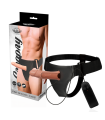 HARNESS ATTRACTION - ARNÉS  HUECO GREGORY CON VIBRADOR 16.5 CM -O- 4.3 CM