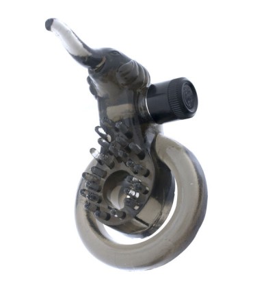 SEVEN CREATIONS ANILLO VIBRADOR CON ELEFANTE ESTIMULADOR