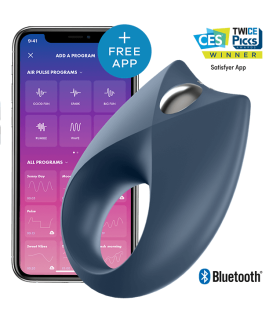 SATISFYER POWERFUL ROYAL ONE ANILLO VIBRADOR APP