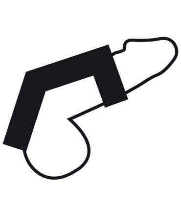 DARKNESS ANILLO PENE Y TESTICULOS AJUSTABLE LEATHER